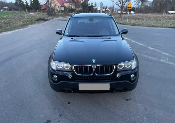 BMW X3 cena 34900 przebieg: 231000, rok produkcji 2008 z Nidzica małe 436